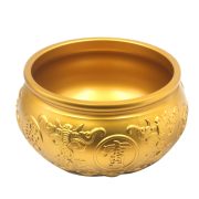 Bronze Large Double Fish聚宝盆 Ornaments Attracting Wealth Ideal Opening Gifts For Shops And Companies Decorative Metal Crafts - Image 5