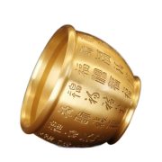Bronze Rice Tub Full Copper Fortune Attracting Brass Creative Home Decor Living Room Tabletop Ornament Wealth Gathering Basin - Image 5