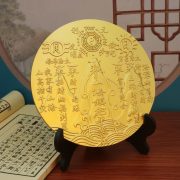 Mountain Sea Town Relief Peaceful Moon Sun Living Room Home Decorations Tabletop Ornaments Custom Metal Craft Figurines - Image 3