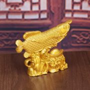 Hot Selling Home Office Decoration Prosperous Goldfish Chinese Style Opening Gift Direct Sale Custom Metal Craft Ornament - Image 3
