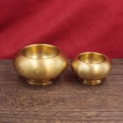 Creative Brass Rotating Money Bowl Home Office Desktop Decoration Wealth Attracting Craftwork Ornament For Wholesale