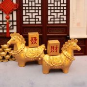 Instant Fortune Spinning Tile Ornament for Living Room Entrance Office Decorations Chinese New Year Gift Metal Craft - Image 3