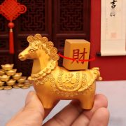 Instant Fortune Spinning Tile Ornament for Living Room Entrance Office Decorations Chinese New Year Gift Metal Craft - Image 4