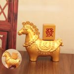 Metal Animal Mahjong 'Instant Wealth' Ornament Direct Sale From Manufacturer Lucky Big Profit Money Attracting Decorative Piece