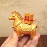 Metal Animal Mahjong 'Instant Wealth' Ornament Direct Sale From Manufacturer Lucky Big Profit Money Attracting Decorative Piece - Image 2
