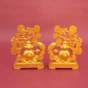Prosperity Wealth Home Decorative Ornaments Lucky Happiness Living Room Desk Entrance Front Desk Decorations Metal Crafts - Image 2