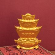 Wealth Ascending Alloy Crafts Home Decoration Feng Shui Business Opening Ornament Ideal Gift Item For Household Decor - Image 2