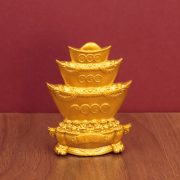 Wealth Ascending Alloy Crafts Home Decoration Feng Shui Business Opening Ornament Ideal Gift Item For Household Decor - Image 4