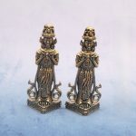 Bronze Zamukhiya Statue Female Wealth Goddess Kuan Yin Tibetan Buddhism Temple Ornament Handcrafted Metal Craft