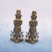 Bronze Zamukhiya Statue Female Wealth Goddess Kuan Yin Tibetan Buddhism Temple Ornament Handcrafted Metal Craft