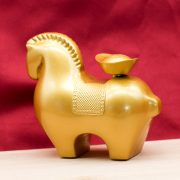 Lucky Horse Year Decoration Home Living Room Custom Metal Craft Ornaments Wealth And Success Symbol For Chinese Zodiac Horse - Image 3