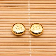 Shajin Little Gold Beans Lucky Rice Bucket Decorative Ornaments Imitation Gold Crafts Props Wealth Attracting Home Decor - Image 2