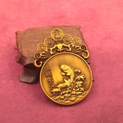 Jia Chen Dragon Year Metal Craft Ornament Lucky Charm Coin Zodiac Animal Figurine Metal Alloy Bull Sheep Dog Pendant for Home Decoration - Image 4
