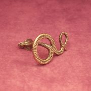 Bronze Snake Craft Artifacts Vintage Rustic Creative Gifts Prank Desktop Decorations Zodiac Snake Custom Metal Craft Ornaments - Image 4