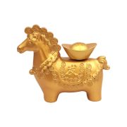 Metal Horse Ornament For Desktop Wealth Brings Instantly Lucky Money Symbol Craftwork Ideal Gift Animal Zodiac Horse - Image 5