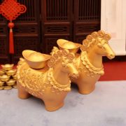 Instant Wealth Horse Alloy Ornament Office Desktop Decorative Rotating Treasure Gift Custom Metal Craft - Image 2