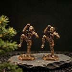 Bronze Blind Monk Li Qing Retro League Of Legends Desktop Decorative Crafts High Punch Creative Ornaments Collectibles