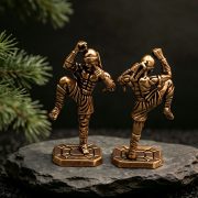 Bronze Blind Monk Li Qing Retro League Of Legends Desktop Decorative Crafts High Punch Creative Ornaments Collectibles - Image 2