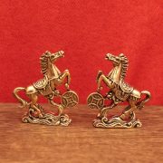 2026 New Retro Bronze Horse Money Stepping Office Living Room Decorative Ornaments Home Desktop Display Custom Metal Crafts - Image 2