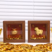 Laicai Shake Joy Decorative Figurine Premium Feel Frame Shape Design Desktop Decoration Gift Resin Craft Wholesale - Image 3