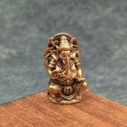 Retro Bronze Thai Elephant God Desktop Ornaments Religious Elephant Head Wealth Deity Altar Sculptures Artifacts Wholesale - Image 3