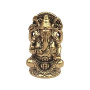 Retro Bronze Thai Elephant God Desktop Ornaments Religious Elephant Head Wealth Deity Altar Sculptures Artifacts Wholesale - Image 5