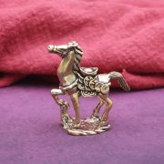 2026 Bronze Horse Figurine Home Desktop Tea Pet Pure Copper Artcraft Horse Success Zodiac Horse Small Ornament Custom Metal - Image 2