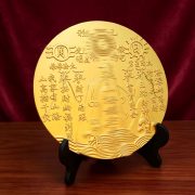 Mountain Sea Town Relief Peaceful Moon Sun Living Room Home Decorations Tabletop Ornaments Custom Metal Craft Figurines - Image 3