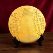 Mountain Sea Town Relief Peaceful Moon Sun Living Room Home Decorations Tabletop Ornaments Custom Metal Craft Figurines - Image 4