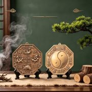 Bronze Eight Trigrams Board Decorative Ornaments With Four Divine Beasts Tai Chi Eight Trigrams Household Entrance Tabletop Decoration - Image 2