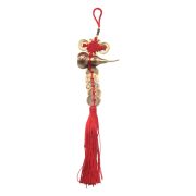 Bronze Coin Amulet Creative Hanging Decoration Small Chinese Knot Lucky Charm Wealth Attraction Gourd Shaped Pendant Car Ornament - Image 5