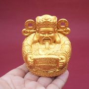Home Decor Wealth God Statue Living Room Front Desk Decorative Gifts Attracting Wealth Dragon Robe Fat Wealth God - Image 3