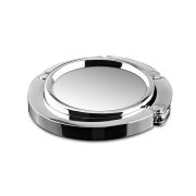 Portable Creative Foldable Metal Bag Hook Practical Souvenir Round Custom Metal Medal Badge Holder Utility Folding Bag Hanger - Image 6