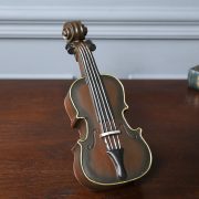 American Retro Violin Model Customizable Decorative Ornaments for Clothing Stores Home Living Room Bar Decoration - Image 2