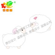 白绵羊 苔藓微景观DIY树脂工艺彩绘生肖羊动物小摆件装饰礼品配件 - Image 5