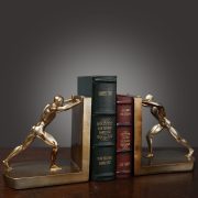 European Style Retro Customizable Decorative Ornament Bookends Ideal for Office Decorations and Sports Themed Accessories