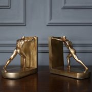 European Style Retro Customizable Decorative Ornament Bookends Ideal for Office Decorations and Sports Themed Accessories - Image 2