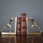 European Style Retro Customizable Decorative Ornament Bookends Ideal for Office Decorations and Sports Themed Accessories - Image 5