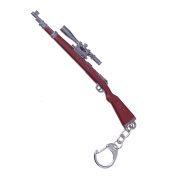 Creative Custom Metal Keychain 12cm Weapon Model from 'Eating Chicken' Game Classic Gift for Gaming Lovers - Image 5