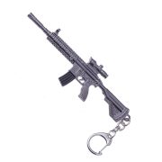 Creative Custom Metal Keychain 12cm Weapon Model from 'Eating Chicken' Game Classic Gift for Gaming Lovers - Image 6