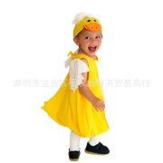 Halloween Baby Animal Costume 3-6 Years Old Kindergarten School Little Yellow Duck Performance Outfit Direct Factory Sale - Image 2