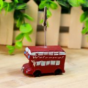 Creative Cute Travel Meaningful British Retro Resin Message Clip Note Clip Photo Clip Desktop Decor Customizable Ornament - Image 2