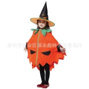 Halloween Baby Pumpkin Robe School Witch Performance Costume Direct Sale From Manufacturer Adult Stage Performance Costume - Image 3