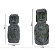 Customizable Decorative Resin Ornaments Aquatic Aquarium Accessories Roman Statue Replica Easter Island Idol Landscape Craft - Image 2