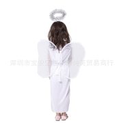 Elegant White Angel Costume for Children Suitable for School Play Performances and Nursery Events Halloween Theme - Image 4