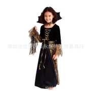 Adult Stage Performance Costume Halloween Spider Bride Queen Masquerade Ball Outfit Theater Play Costumes for Adults