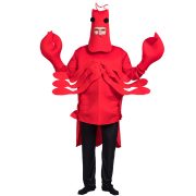 Adult Stage Performance Costume Red Sponge Food Lobster Halloween Outfit Funny Party Stage Suit Ocean Animal Composite Design - Image 2