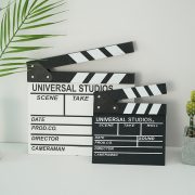 电影打板道具场记板摄影网店拍照创意装饰品摆件拍板导演板木质 - Image 5