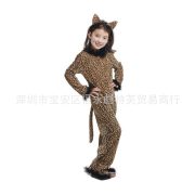 Halloween Direct Sale Adult Stage Performance Costume Animal Leopard Outfit School Play Performance Masquerade Show Costume - Image 3