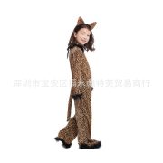 Halloween Direct Sale Adult Stage Performance Costume Animal Leopard Outfit School Play Performance Masquerade Show Costume - Image 2